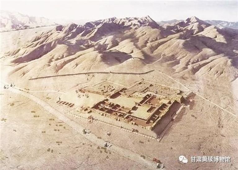 悬泉置遗址复原图