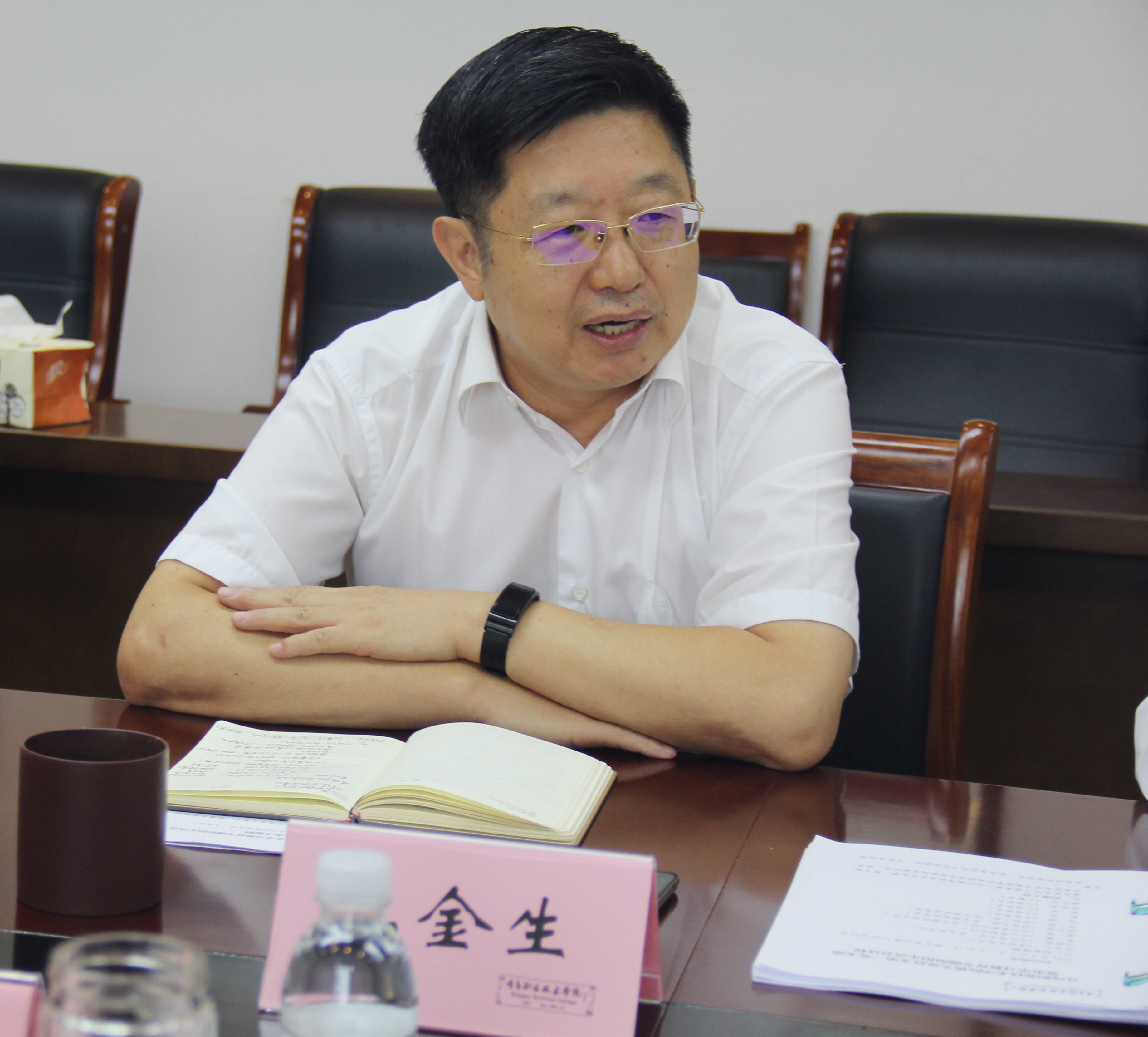 迎接省委、市委党史学习教育巡回指导组 青岛职院召开党史学习教育专题组织生活会