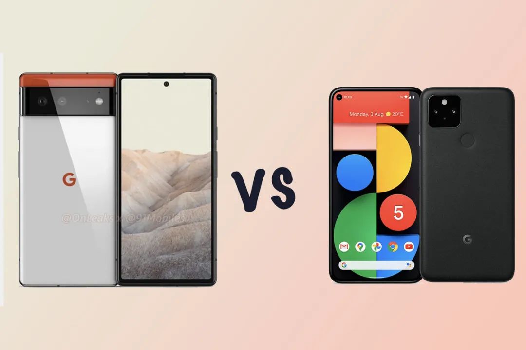 Pixel 6 VS Pixel 5