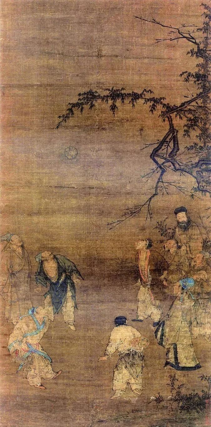 鉴赏弋射马术蹴鞠传统艺术中的竞技与体育