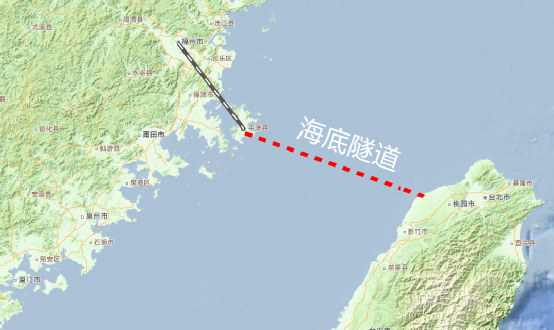 海峡高铁,跨海距离是英法隧道穿越海底的两倍,可能走海面,而不是穿越