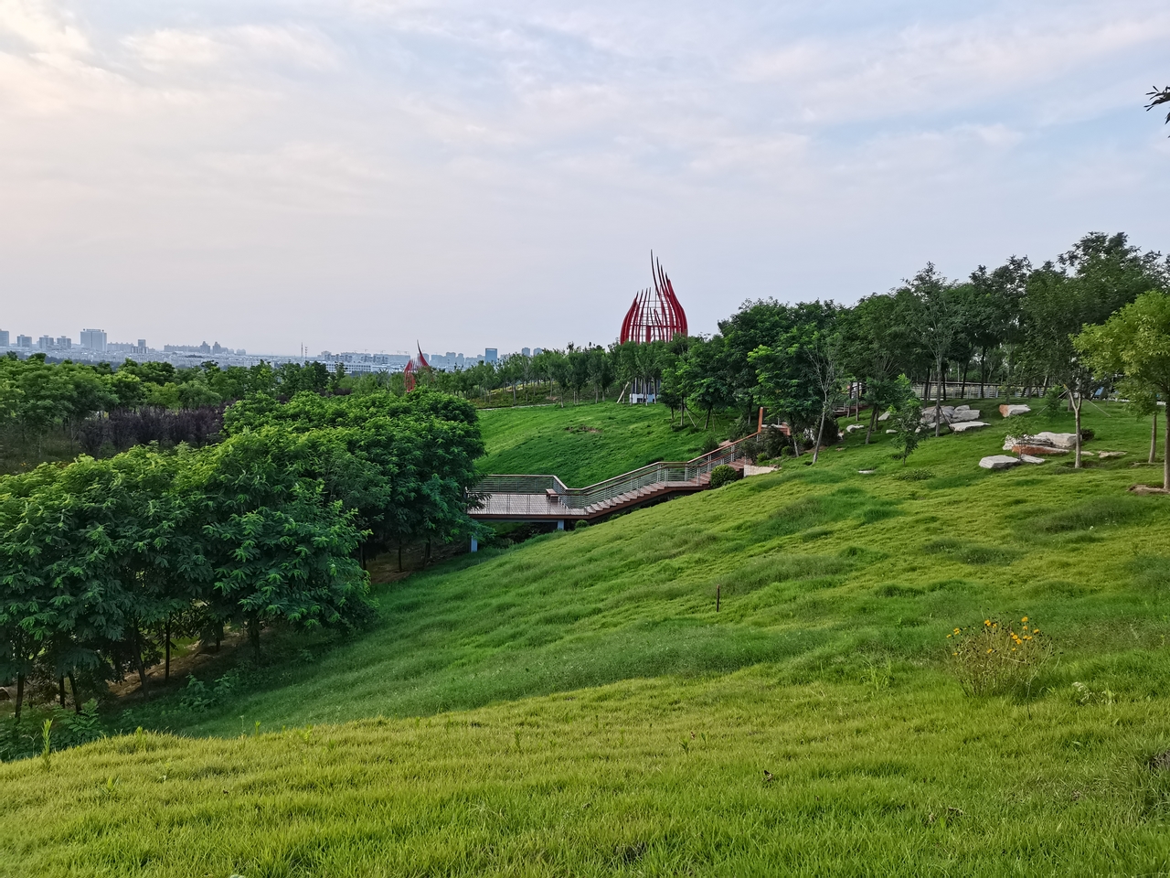 淄博市红螺山公园图片