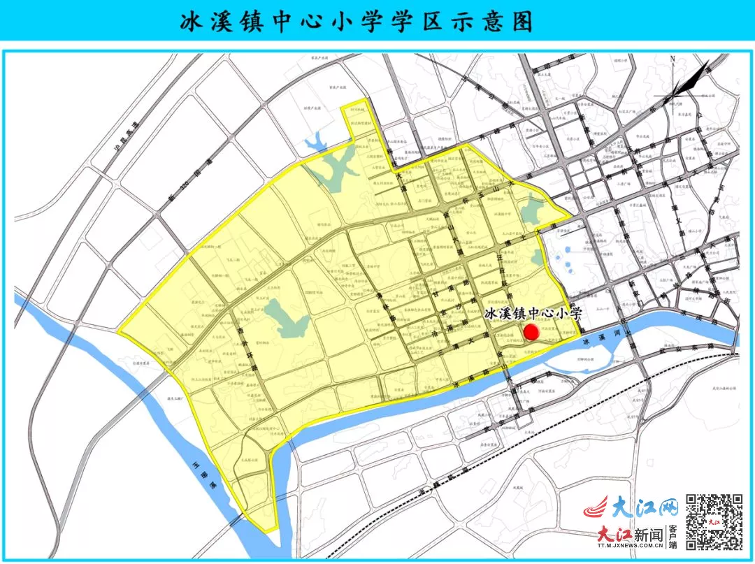 殿口小学学区学区为殿口村。