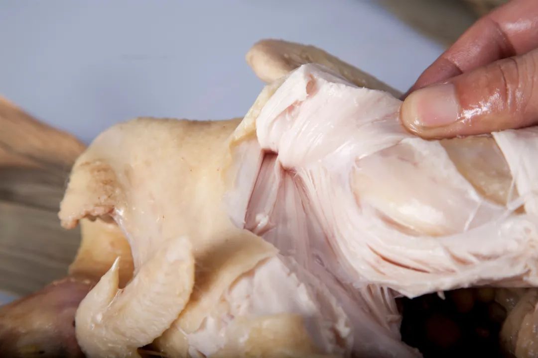 脚黄,嘴黄,颌下还有一撮"胡须",所以也叫三黄胡须鸡,又称为"黄胡鸡"