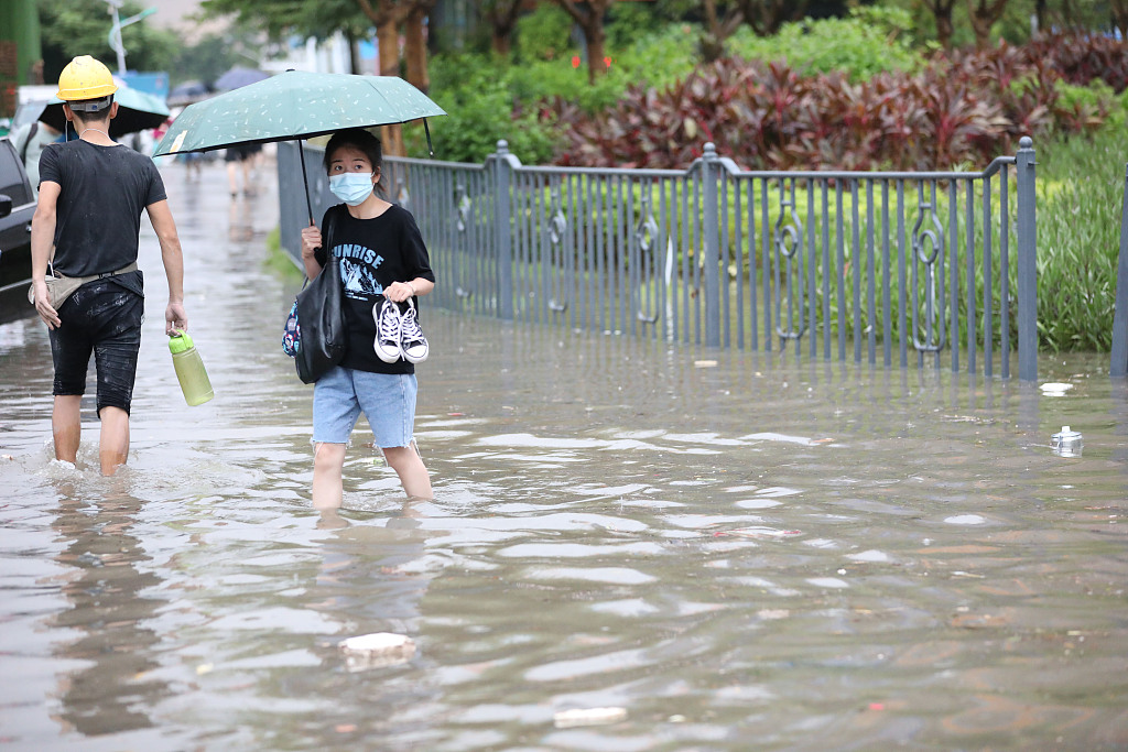厦门暴雨倾盆大水漫灌启动一级应急响应