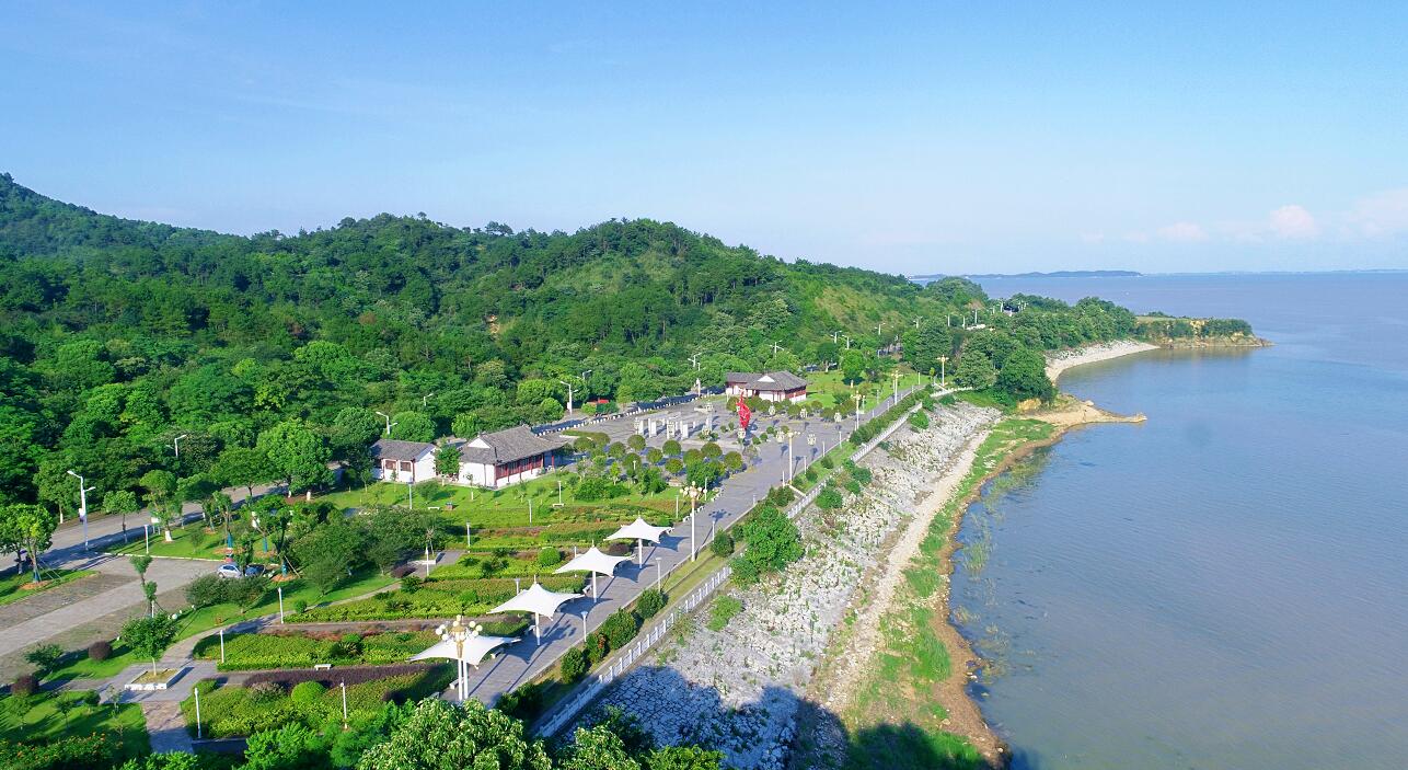 九江都昌县依托南山景区打造鄱阳湖最美岸线