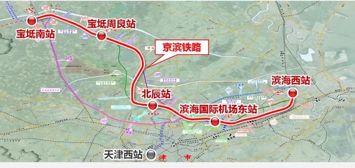 京滨城际线路图图片