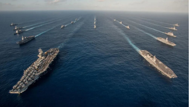 美海军近四十年最大规模军演，跨越多个时区剑指何方？