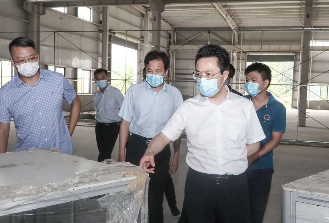 徐州泉山区委书记李勇调研开发区产业项目建设