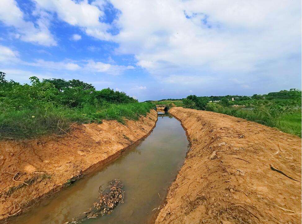 末级渠道通水