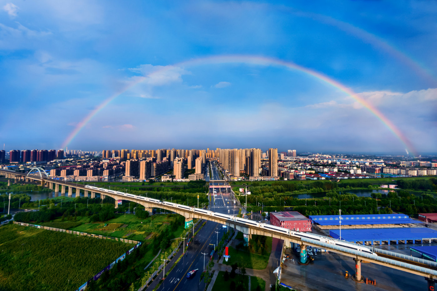 回首唐山五年展望十四五丰南区王打刁村运河之畔新生活