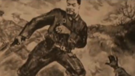 王甲本将军阻击日军弹尽粮绝，在与敌人肉搏时遭到刺刀捅杀不幸身亡