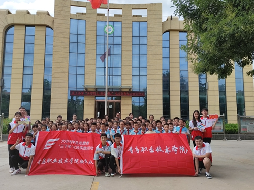 青春光芒赋能乡村振兴 青岛职业技术学院学子开展三下乡社会实践活动