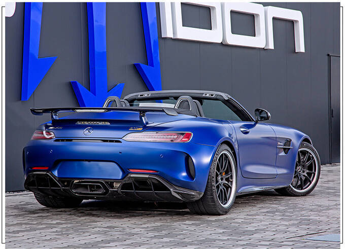 奔驰双门跑车改装版发布搭40tv8配置升级29秒破百