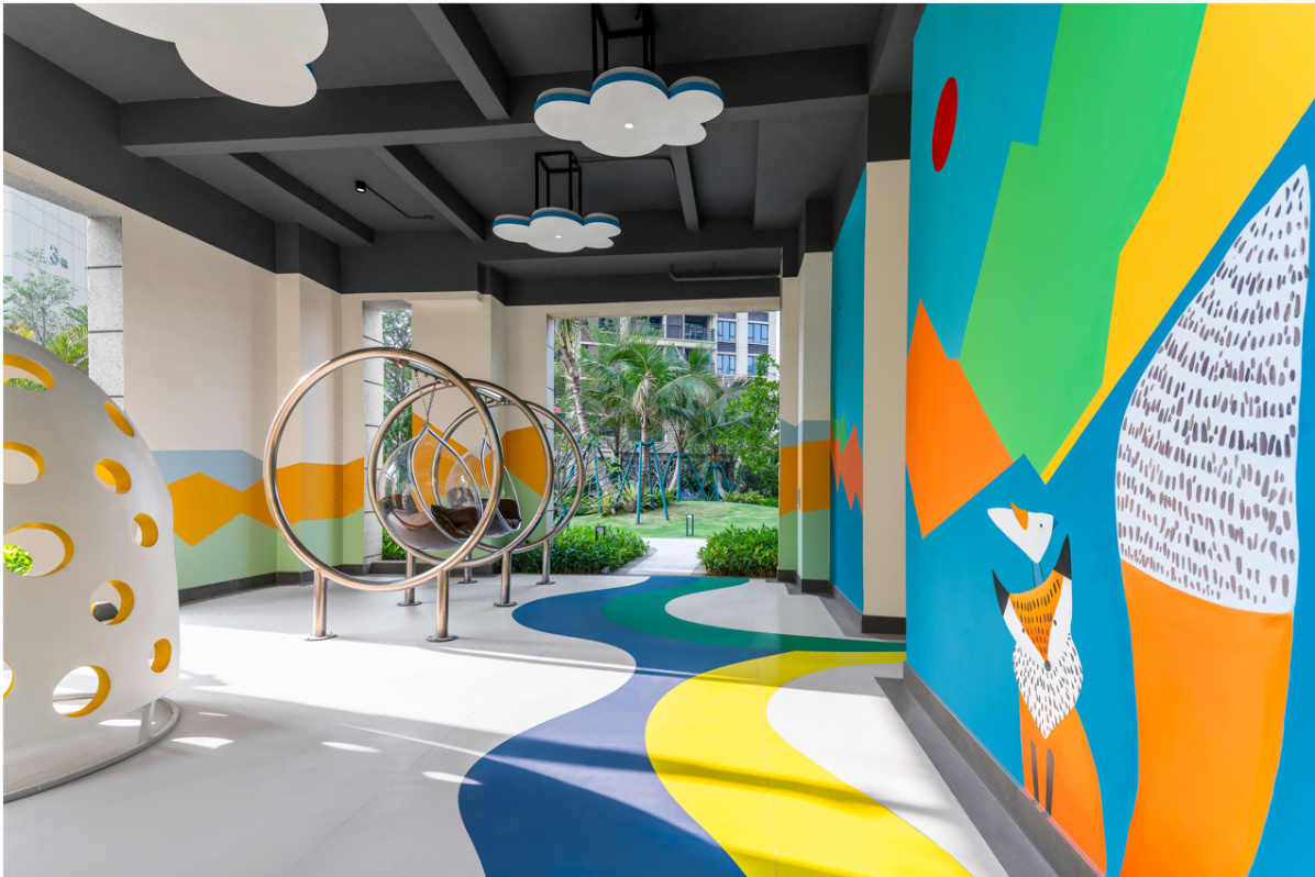 架空层,龙湖的第二个"客厅"