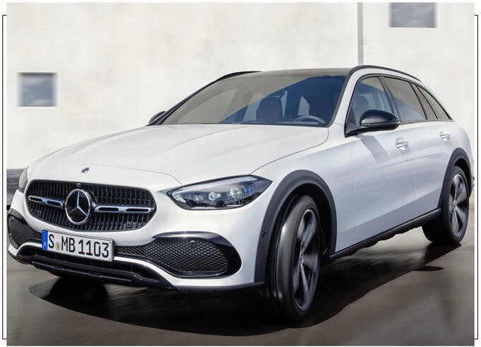 奔驰c级跨界版发布车身离地间隙大幅提升全系搭20t四驱