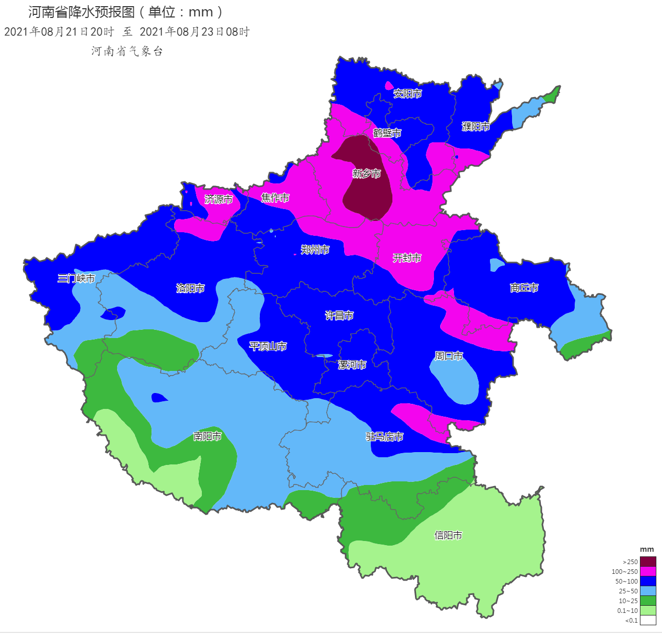 河南月降水量统计图图片