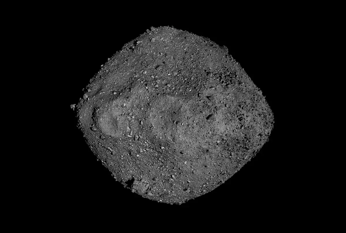OSIRIS-REx航天器观测图(NASA/亚利桑那大学)