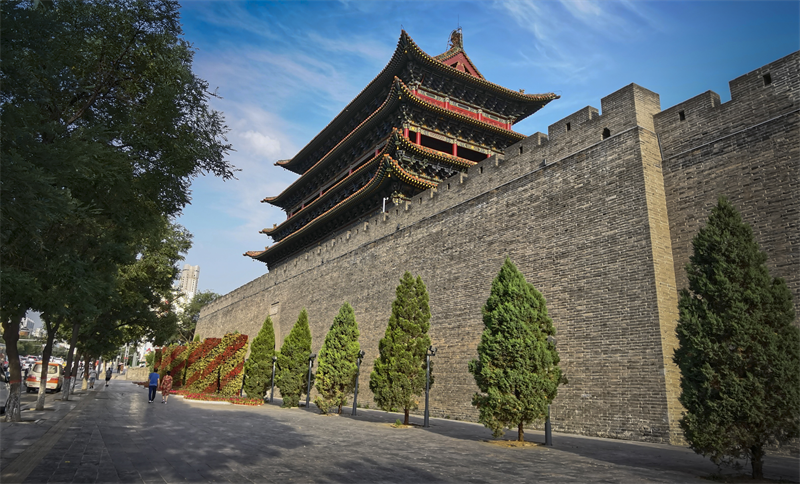 太原府城文道杏花岭片区主体完工