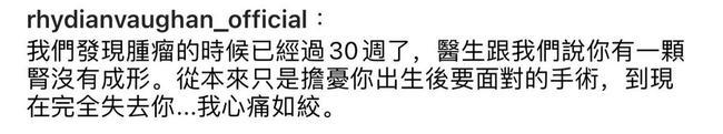 妻子怀二胎9个月流产 凤小岳失去孩子“心痛如绞”