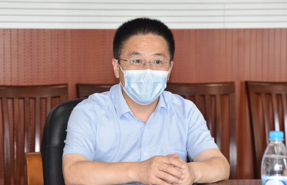 8月19日下午,淮安市卫健委党委书记,主任孙邦贵,副主任俞伟男,市中医