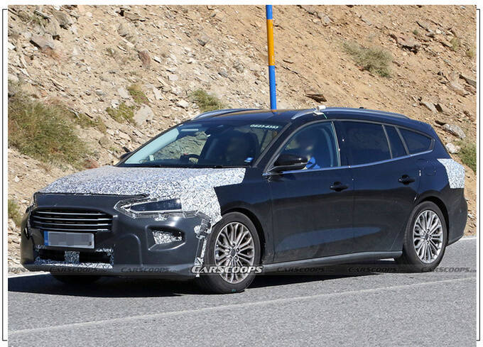 福特全新福克斯旅行版谍照国内明年换四缸引擎-图2