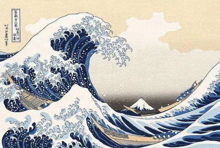 葛饰北斋,日本浮世绘的“巨浪”_凤凰网