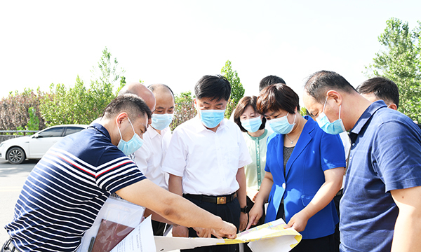 沭阳县委书记彭伟调研高墟小城市建设奋力开创小城市建设新局面