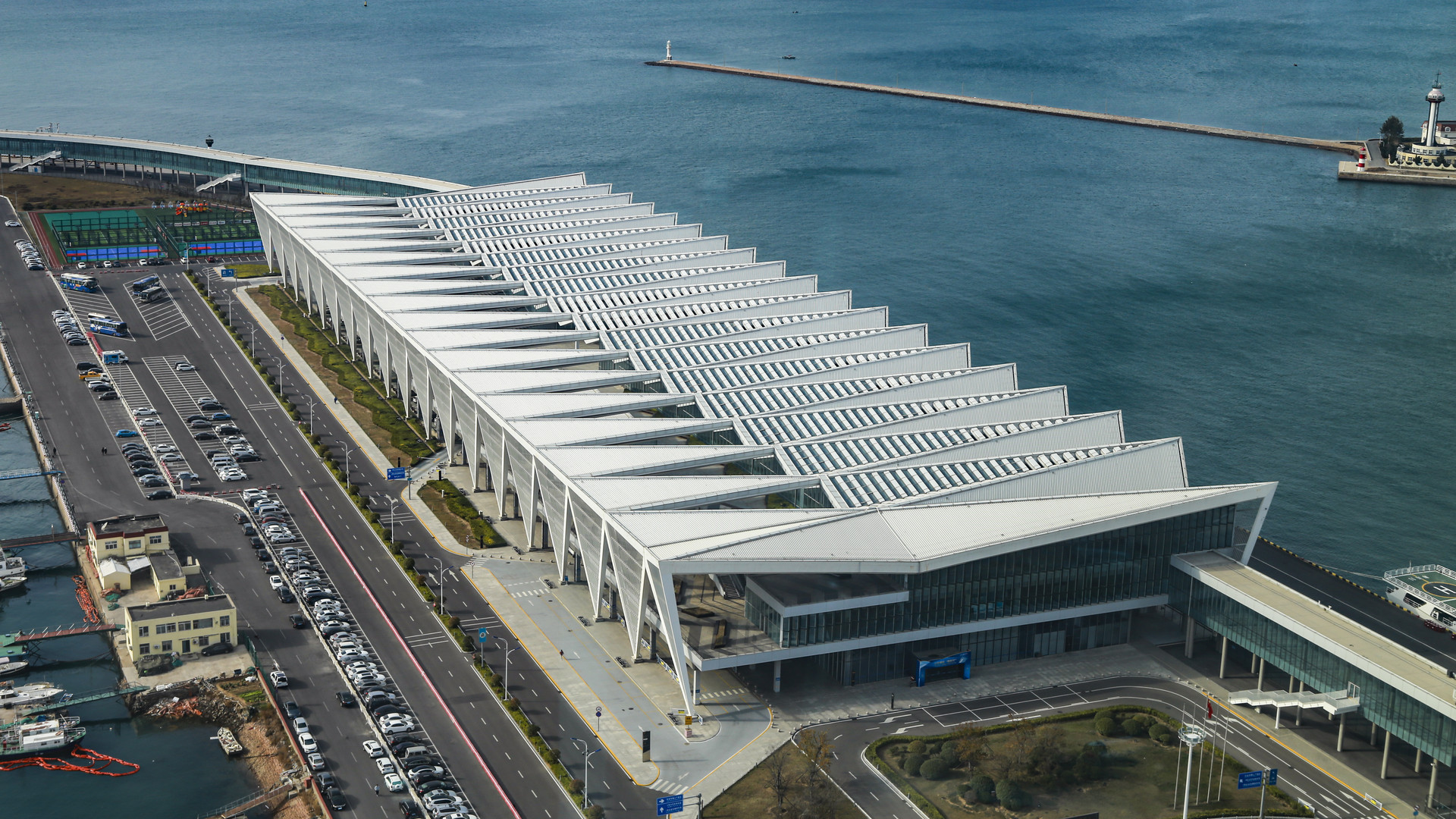 占地面积近22万㎡ 青岛国际邮轮港启动区打造地下空间