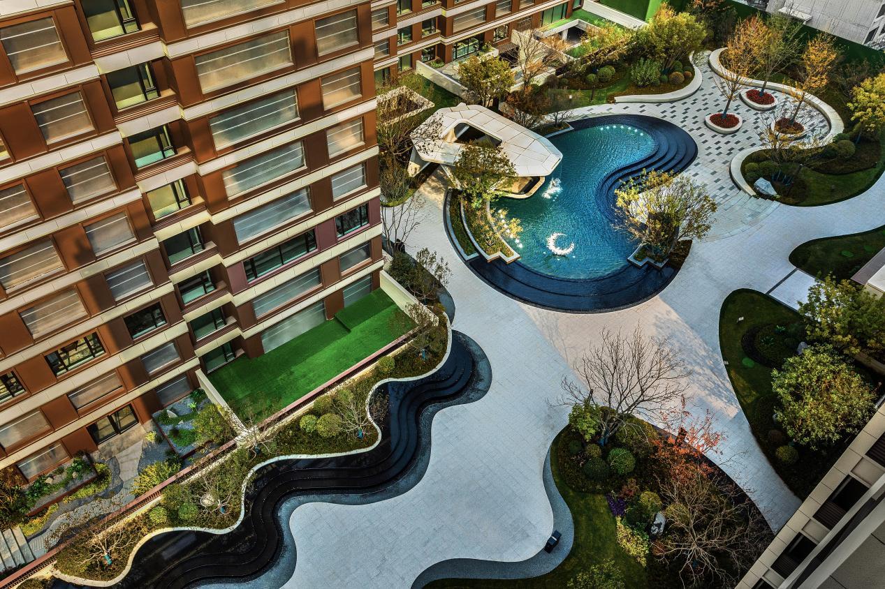 中海润山府:谈新市府的很多,真正中心的很少.