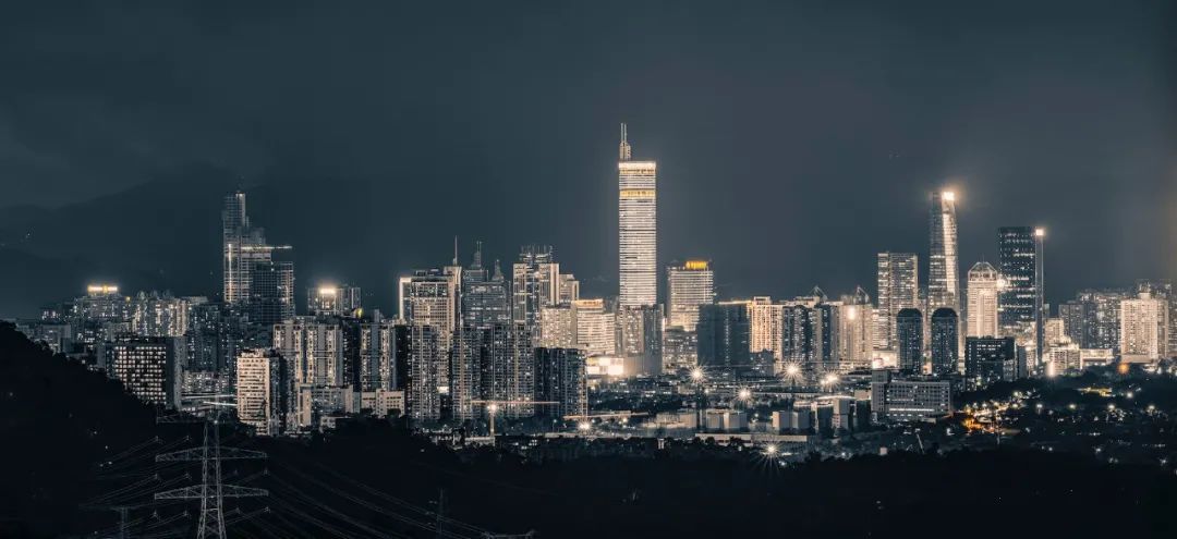 深圳赛格广场夜景图片