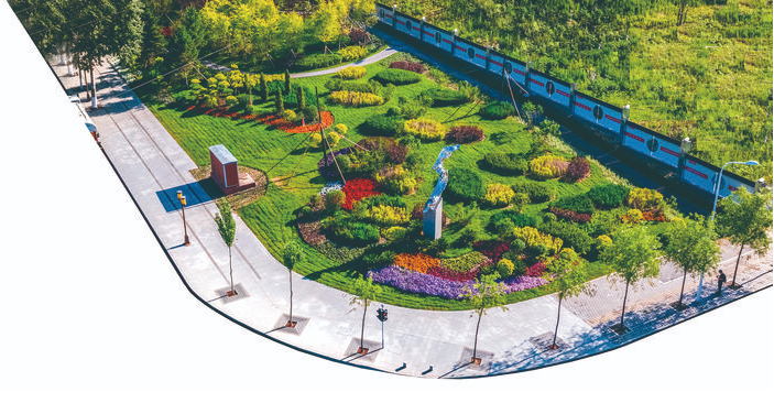 见缝增绿 “园林长春”颜值日新