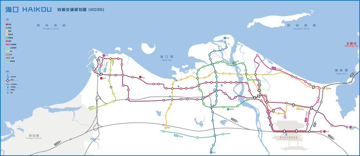 "海澄文定"综合经济圈城际轨道交通建设,是推进海南省"全省一盘棋,全