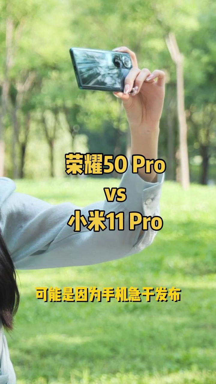 荣耀50 Pro：5000万 vs 1亿，到底谁才是方向对了#荣耀50 #小米11pro #手机摄影