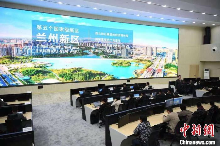 图为兰州新区大数据产业园城市运营管理中心。(资料图) 丁凯 摄