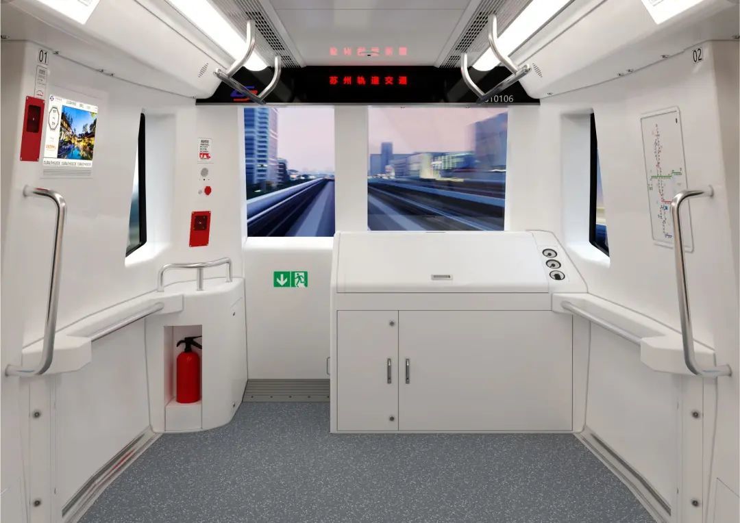 全国首条自动驾驶市域轨道交通苏州地铁s1线外观内饰发布