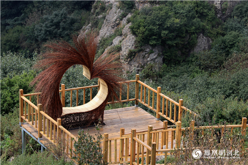 图8：来自野三坡风景区