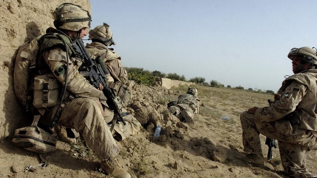 加拿大士兵在阿富汗图片