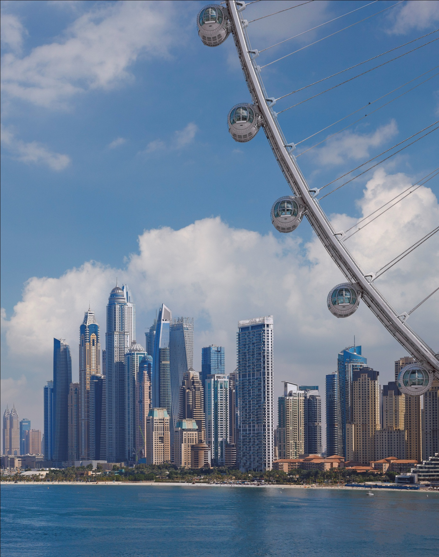 世界最高摩天轮迪拜之眼摩天轮将于10月21日开业