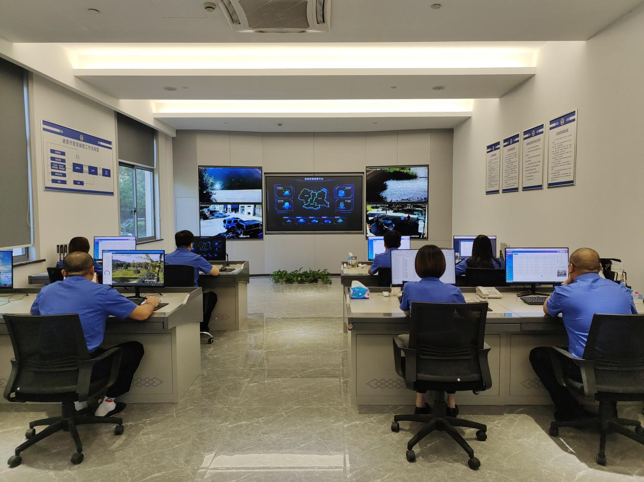 诸暨市智慧城管指挥中心 诸暨市综合执法局供图