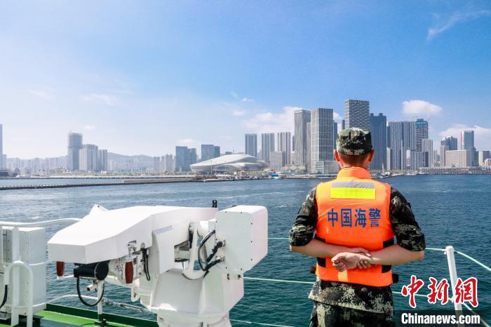 辽宁海警局供图中新网大连9月1日电 (记者 杨毅)9月1日起,黄渤海绞