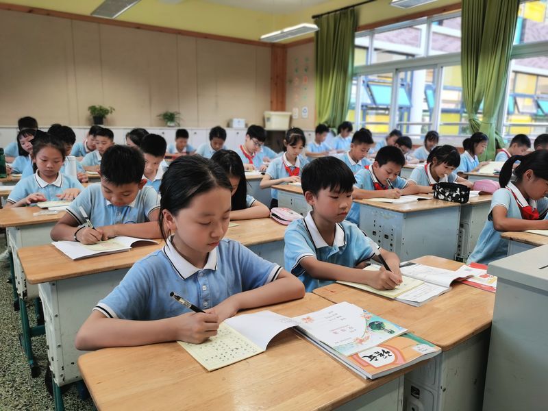 开学第一周金东区曙光小学52课后托管服务全面启动