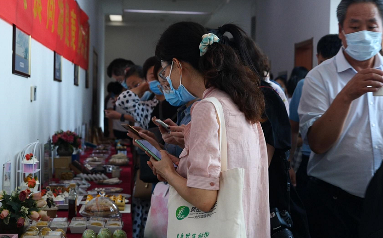 河北省首届药食同源健康成果展现场
