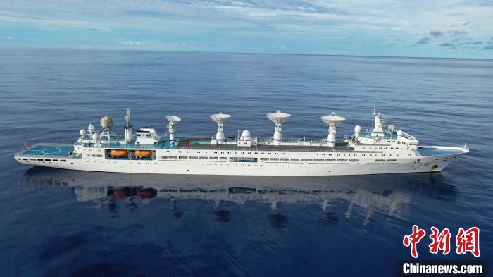 远望6号船圆满完成高光谱观测卫星发射海上测控任务