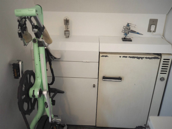 不能使用的冰箱