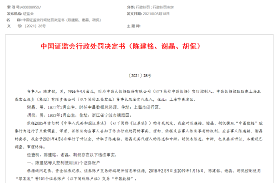 三盛宏业实控人陈建铭被悬赏举报 曾操纵股价被拉黑(图7)