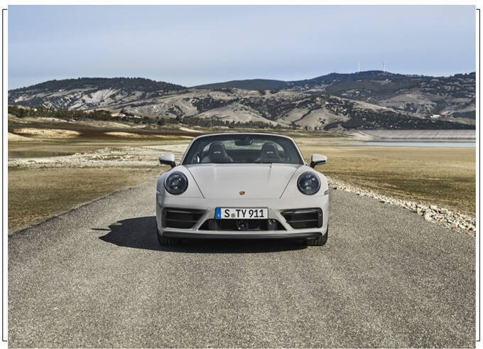 优美的半敞篷设计保时捷新款911正式发布-图3