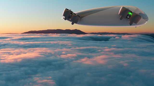 可载40人的空中巴士小飞艇果然非同凡响