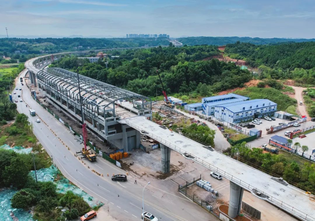 长株潭城际轨道交通西环线铺轨 将与地铁3号线无缝衔接