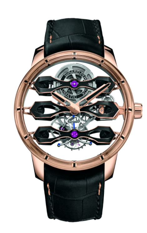 gp芝柏表三飞桥陀飞轮腕表连接过去放眼未来